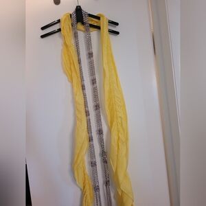 Yellow and Silver Scarf